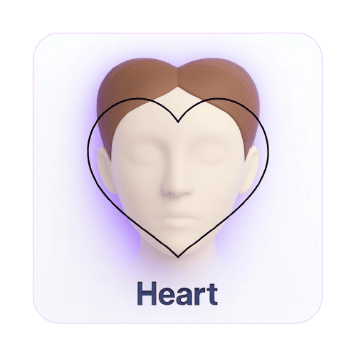 Heart Shaped Face