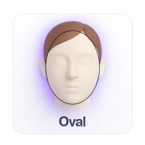 Oval Face Shape